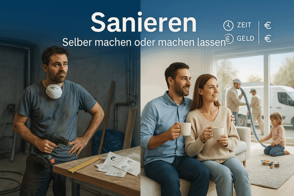 Renovierungsentscheidungen: Selbst sanieren oder Profis beauftragen?